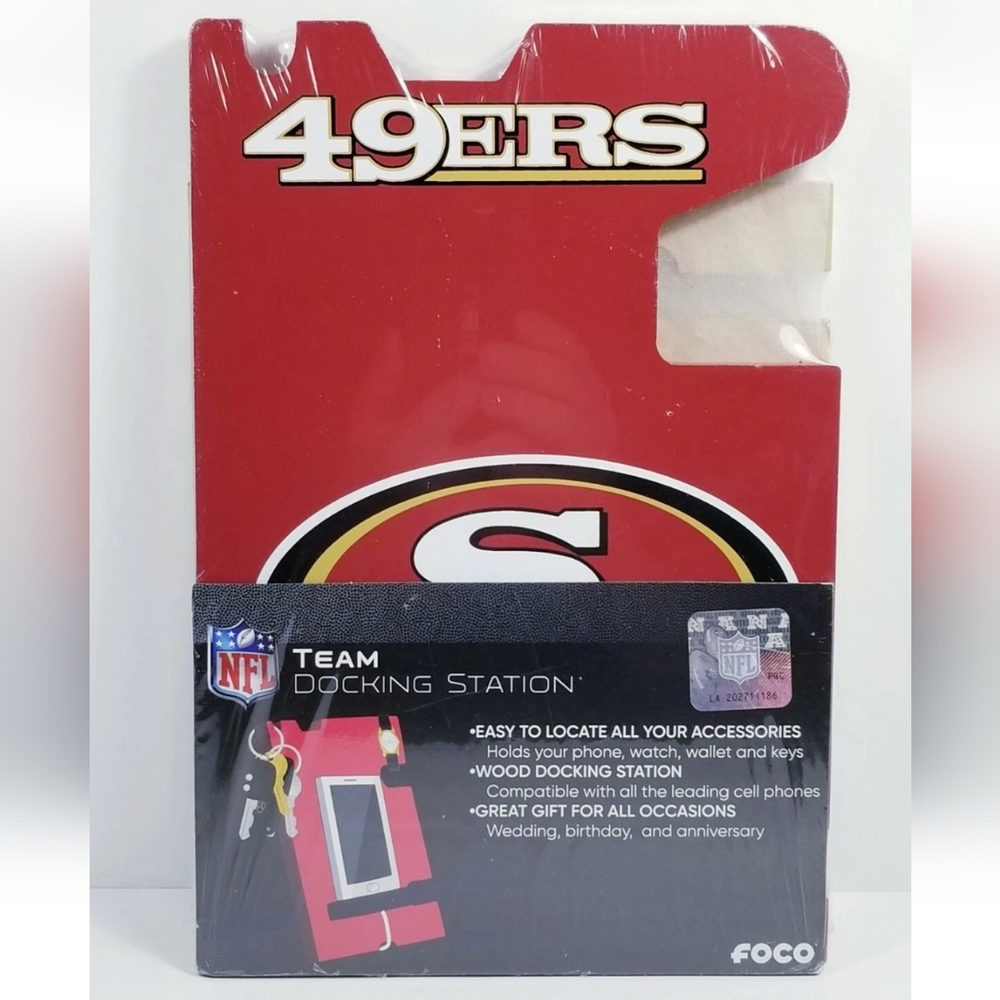 San Francisco 49ers NFL Team Docking Station New Sealed